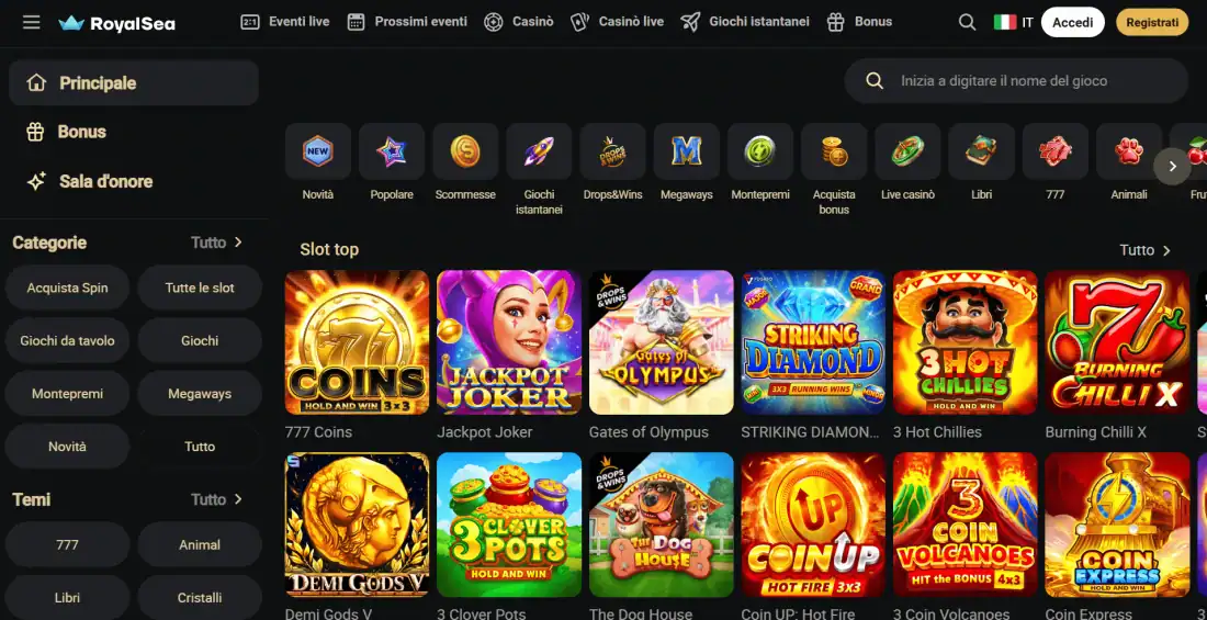 royalsea slots